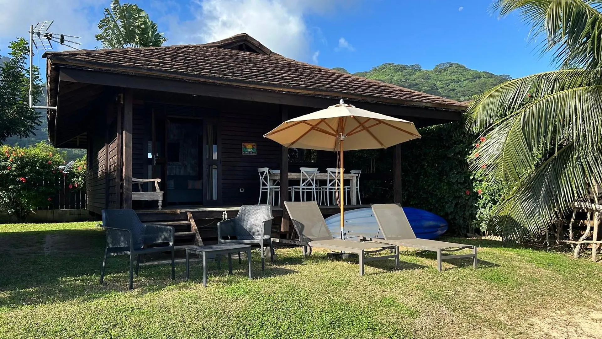 Feriehus Moorea Dolphin Lodge Fransk Polynesien